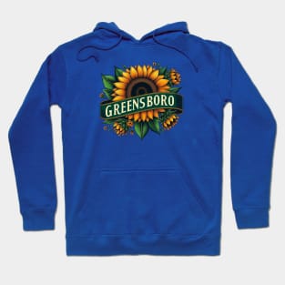 Greensboro Sunflower Hoodie